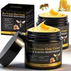 2PCS Bee Venom Skin Cream, Natural Ingredients Non-Irritating Bee Venom Cream, Wrinkle Lift & Firming, Reduces Blemishes, For Face & Full Body, 2 * 60g