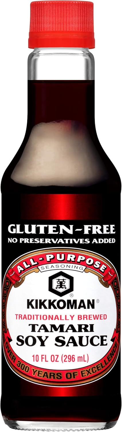Kikkoman Gluten Free Tamari Soy Sauce, 10 Ounce