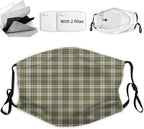 Washable Reusable Stylish Face Mask For Women With 5-Layer Filter Cute Pattern Cloth Face Mask