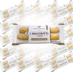 I Macoritti MAXI Breadsticks | Dip & Bread Sticks Snacks - Authentic Italian bread Snack, Grab-and-Go Convenience, Oven-Baked, Non-GMO, Preserve Free, Zero Sugar, Made in Italy - 0.49 oz, Pack of 25