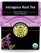 Buddha Teas Organic Astragalus Root Tea - OU Kosher, USDA Organic, CCOF, 18 Bleach-Free Tea Bag