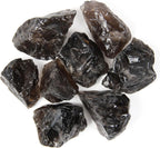 1.1lb Bulk Raw Smoky Quartz Rough Crystals- Natural Smoky Quartz Raw Stones Crystal for Tumbling, Cabbing, Fountain Rocks, Decoration, Polishing, Wire Wrapping, Wicca & Reiki Crystal Healing