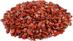 rockcloud 1 lb Red Jasper Small Tumbled Chips Crushed Stone Healing Reiki Crystal Jewelry Making Home Decoration