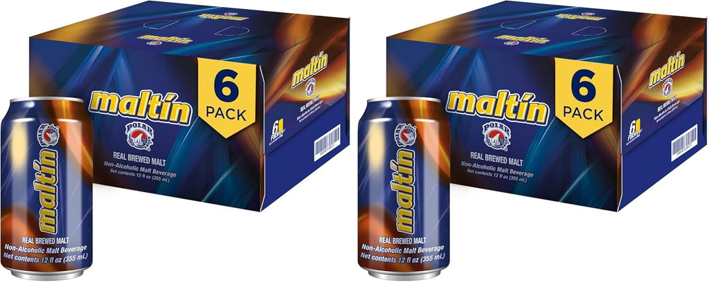 Maltin Polar Non-Alcoholic Malt Beverage – Natural Cane Sugar Drink (12-Pack)