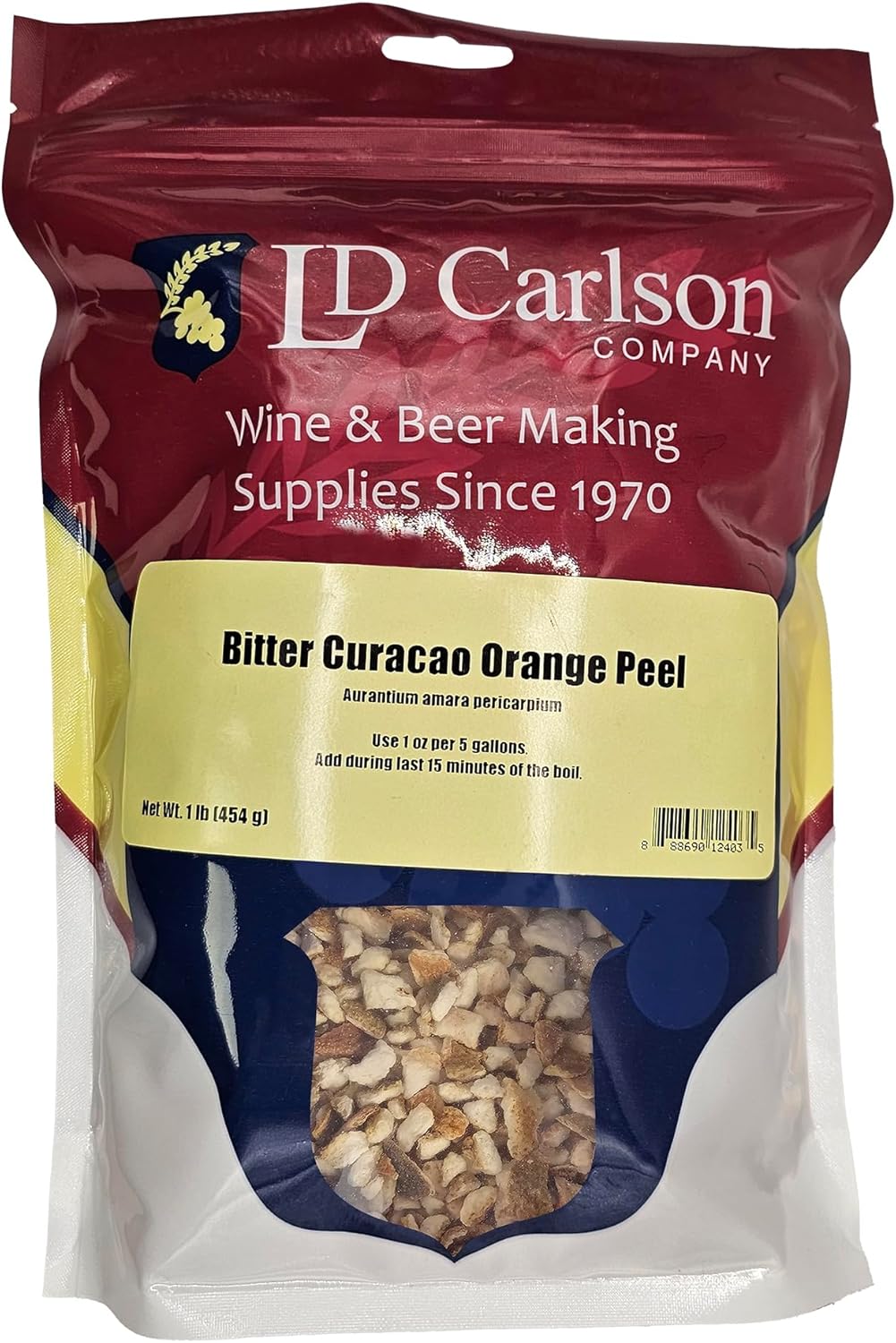 Bitter Orange Peel 1 lb. for Beer Brewing