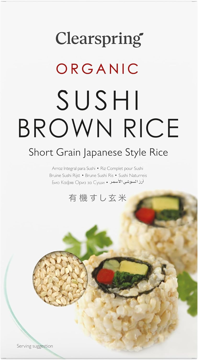 Clearspring - Organic Japanese Sushi Brown Rice - 500g