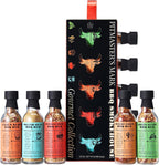 Smokehouse Pitmasters BBQ Rubs Gift Set – 5 Gourmet Seasoning Blends Including Cajun, Caribbean, Memphis, Southwest | Barbecue Spice Collection for Grilling & Smoking | Great Gift for Dads, Husbands