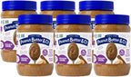 Peanut Butter & Co. Cinnamon Swirl Peanut Butter, 6g Protein, Non-GMO Project Verified, Gluten Free, Vegan, 16 Ounce (Pack of 6)