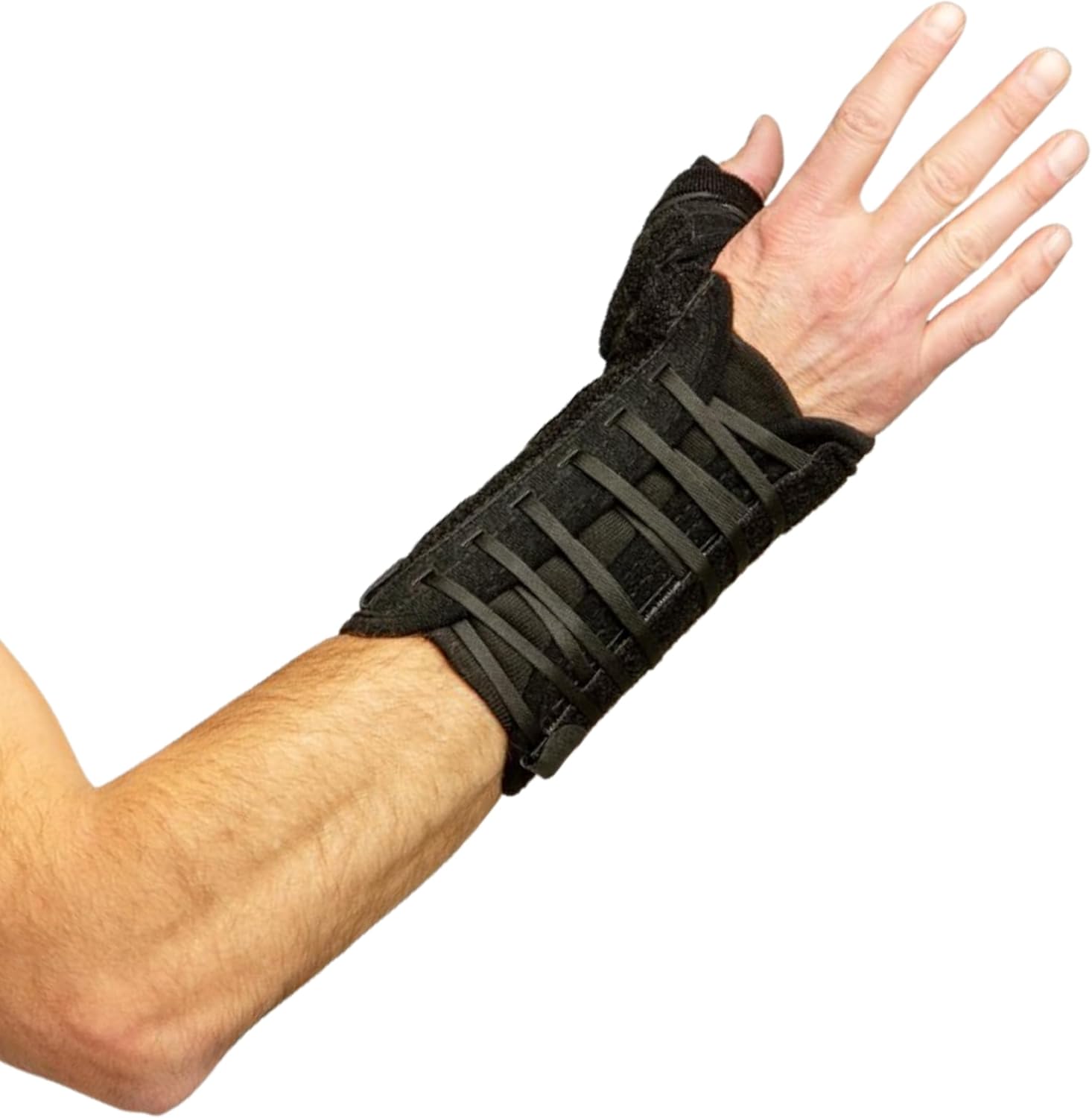 Hely & Weber Titan Thumb Orthosis, Customizable Support, Black, Right Hand