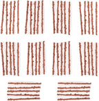 50Pcs Tubeless Tire Repair Bacon Plugs - Universal Rubber Refill Strips for Road & Mountain Bikes