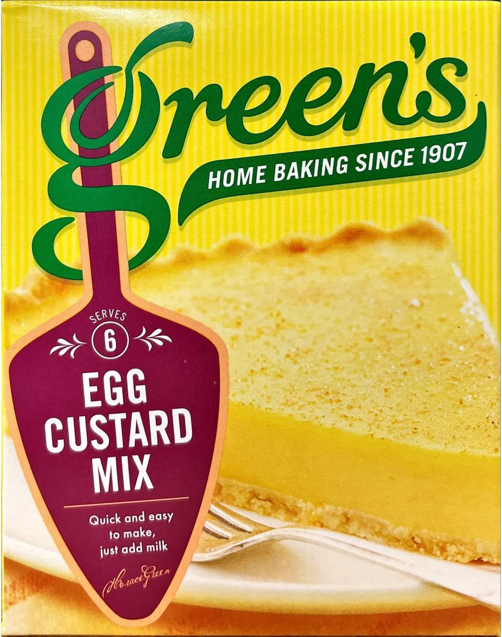 Green's Egg Custard Filling Mix (54g) - Pack of 6