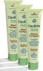 Zion Health ClayBrite Extra Mineral Toothpaste, 3 Pack3