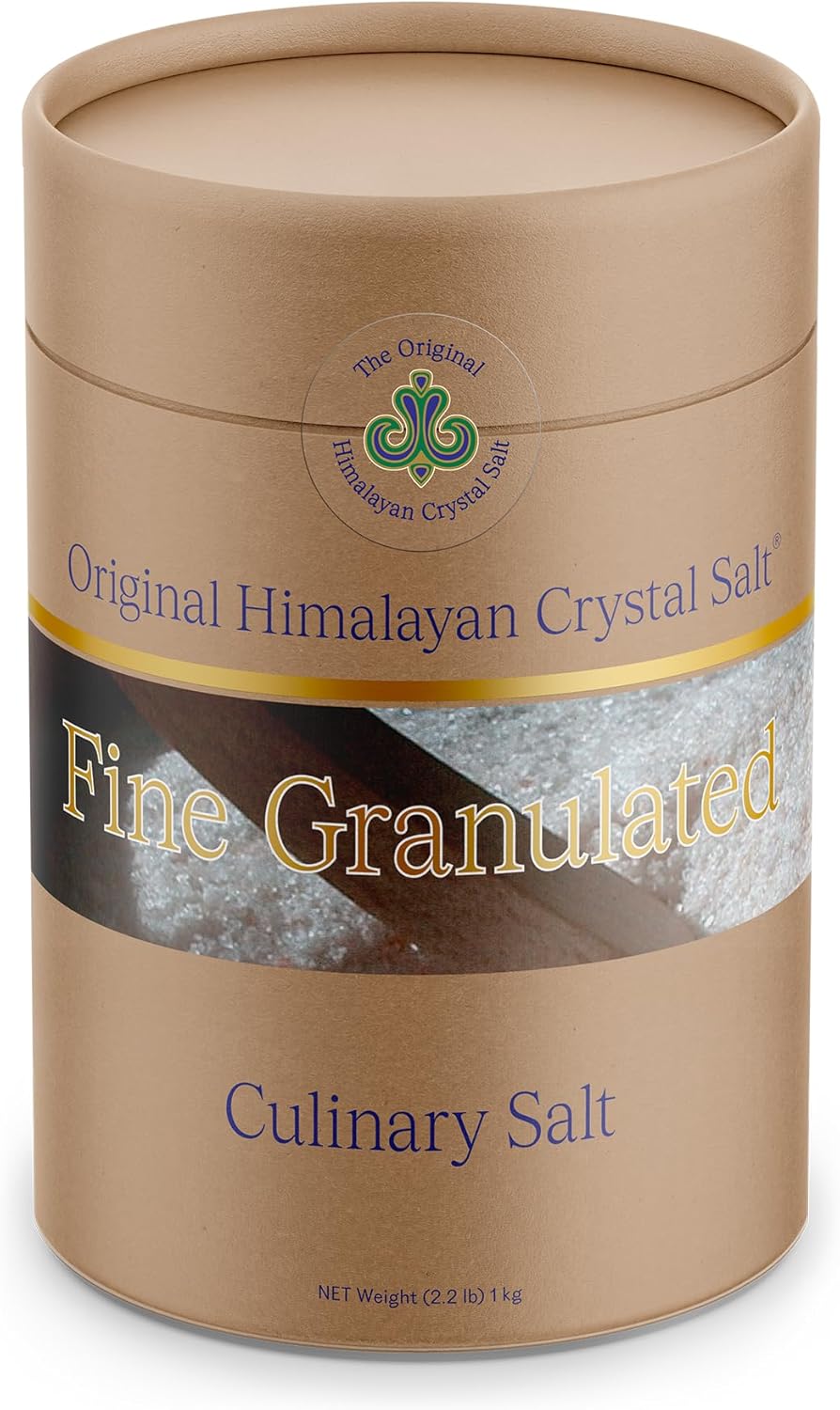 Original Himalayan Salt Crystal - Fine Granulated Culinary Salt for Cooking, Food Preparation and Health with 84 Trace Minerals (1 Pack)