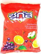 Sugus Assorted Candy, Blackcurrant/Green Apple/Orange/Raspberry, 300 Gram