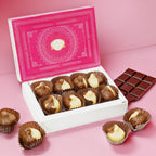Ghasitaram Gifts Indian Sweets - Ganesha Chaturthi Gifts, Chocolate Twin Mawa Modaks, 200g