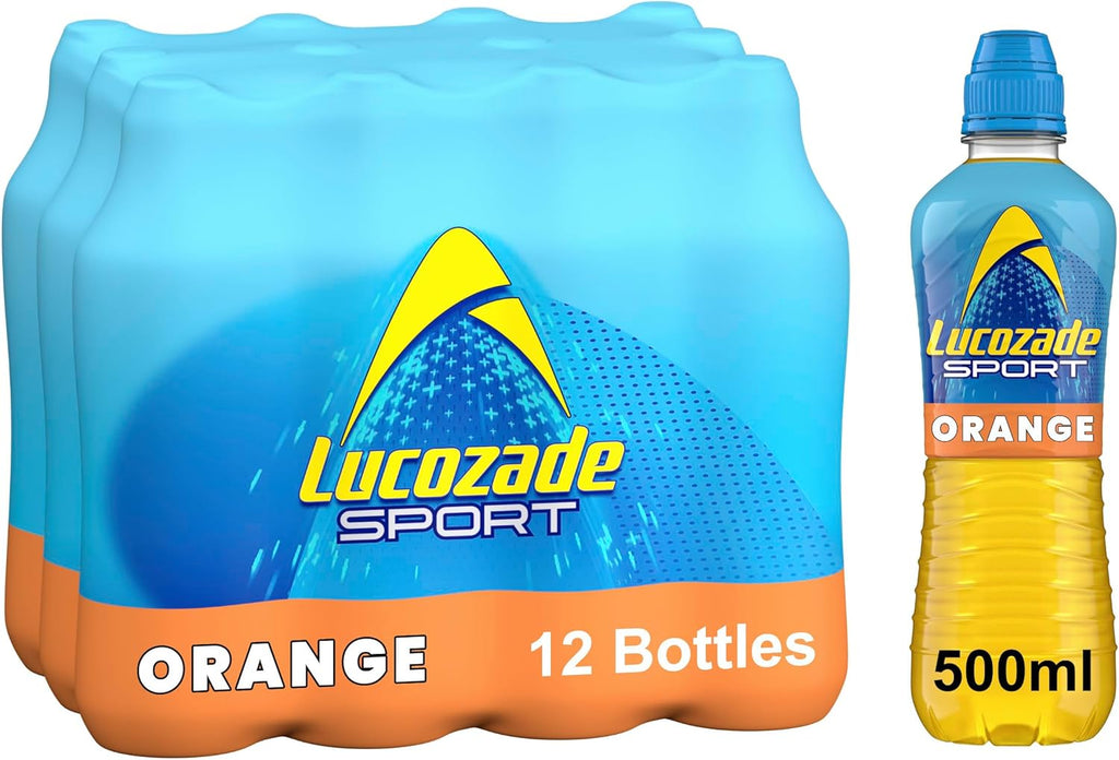 Lucozade Sport Orange 12x500ml (Packaging May Vary)