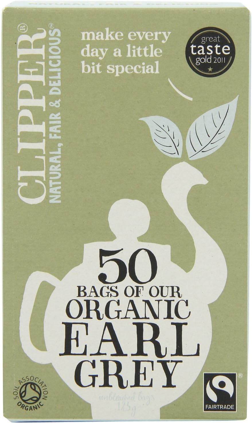 Clipper Organic Earl Grey Tea Bags 50 per pack