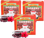 Angel Brand Sorrel Tea Bags 20 – Pack of 3 – Hibiscus Flower Tea for Refreshing Flavor &