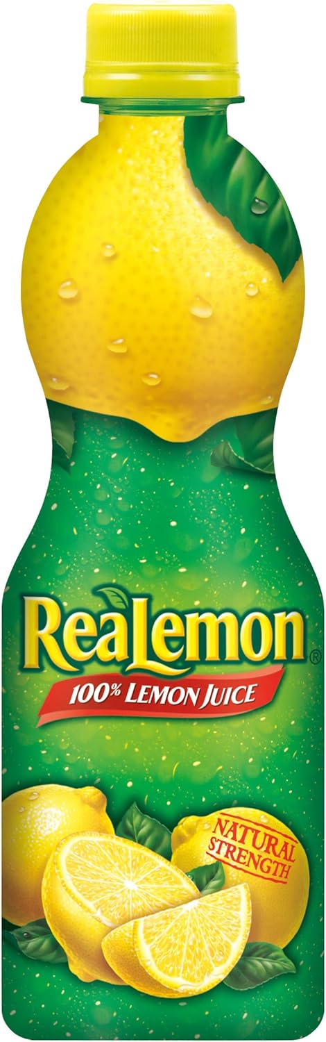 ReaLemon, 100% Lemon Juice, 8 Fl Oz Bottle