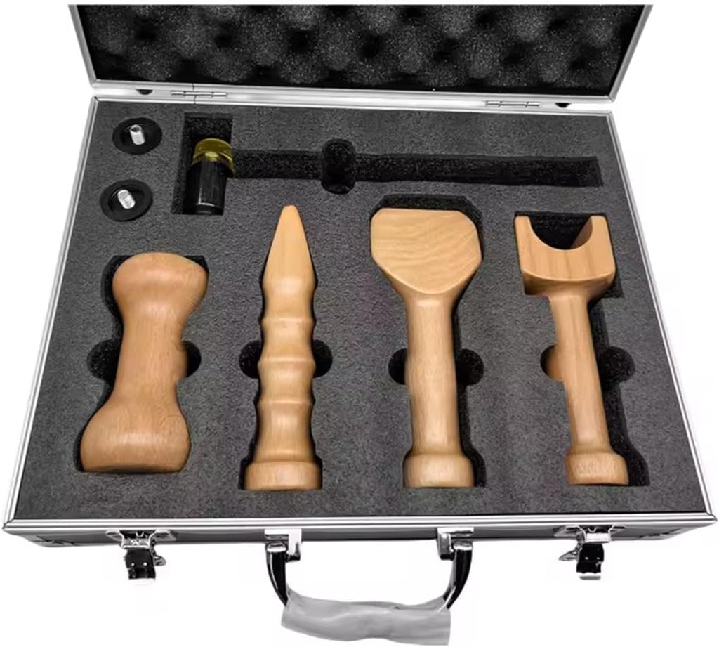 Chiropractic Hammer and Chisel, Percussion Massage Hammer Tool, Body Massage Hammer Physical Therapy for Chiropractic Adjustment Massage Tool, Aluminum Alloy Box.