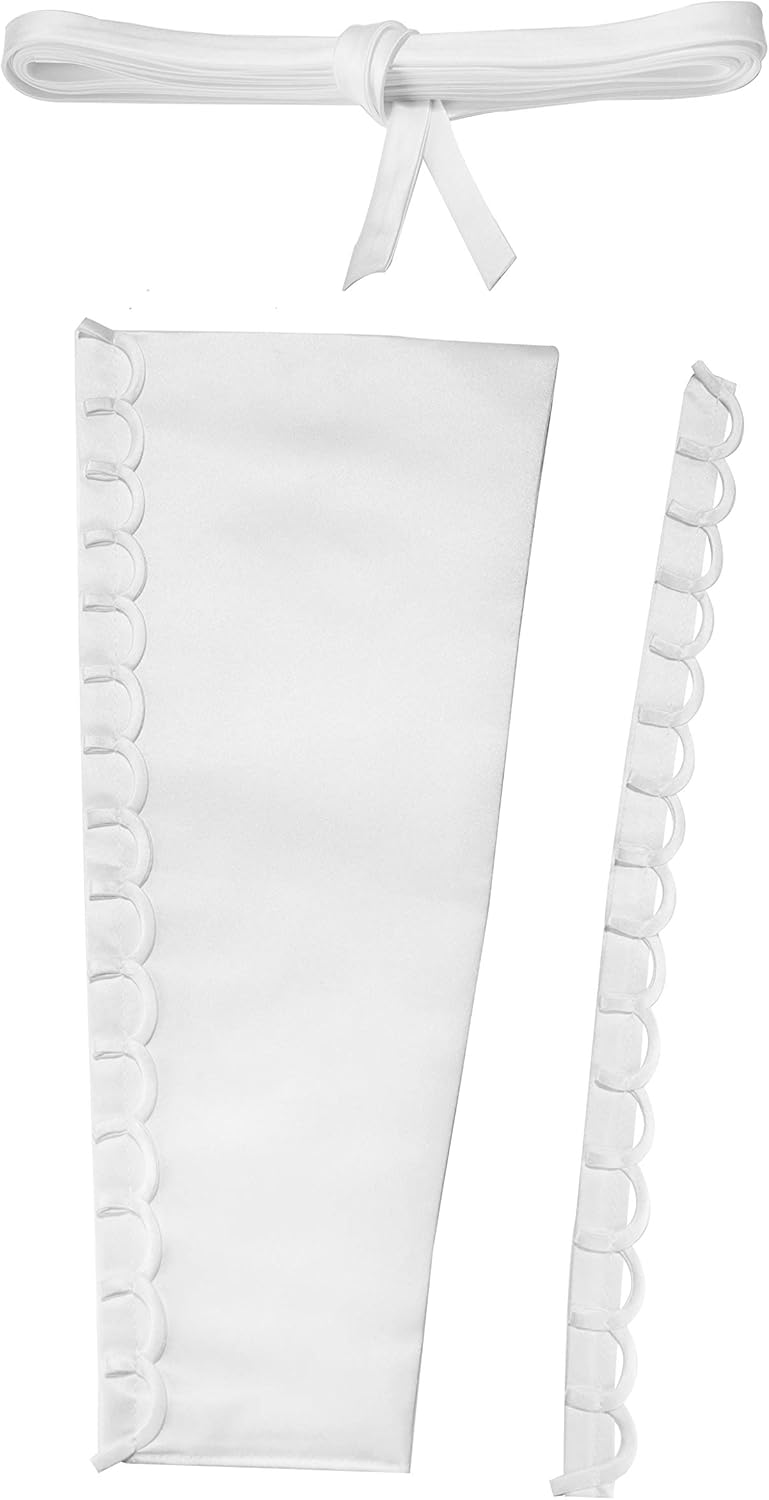 Wedding Dresses Zipper Replacement Adjustable Fit Satin Corset Back Kit for Prom Dress