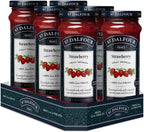 St. Dalfour Strawberry Fruit Spread - 10oz - 100% from Fruit, No Artificial Ingredients, Non-GMO, No Cane Sugars, All Natural - Pack of 6