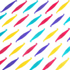 Nuanchu 50 Pcs Elastic Rubber Bands Placers for Braces Colorful Disposable Orthodontic Plastic Elastic Placer