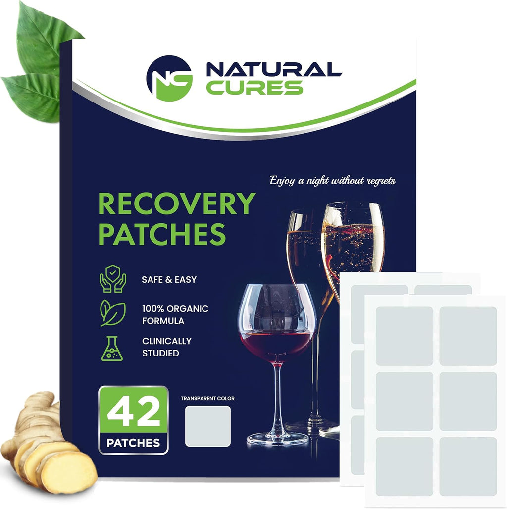 Party Relief Patches - 42-Pack Patches - Wake Up Refreshed and Energized with Skin-Friendly Patch - Strong Adhesive for Secure Fit - Natural Ingredients for Quick Recovery (Transparent (42 Count))