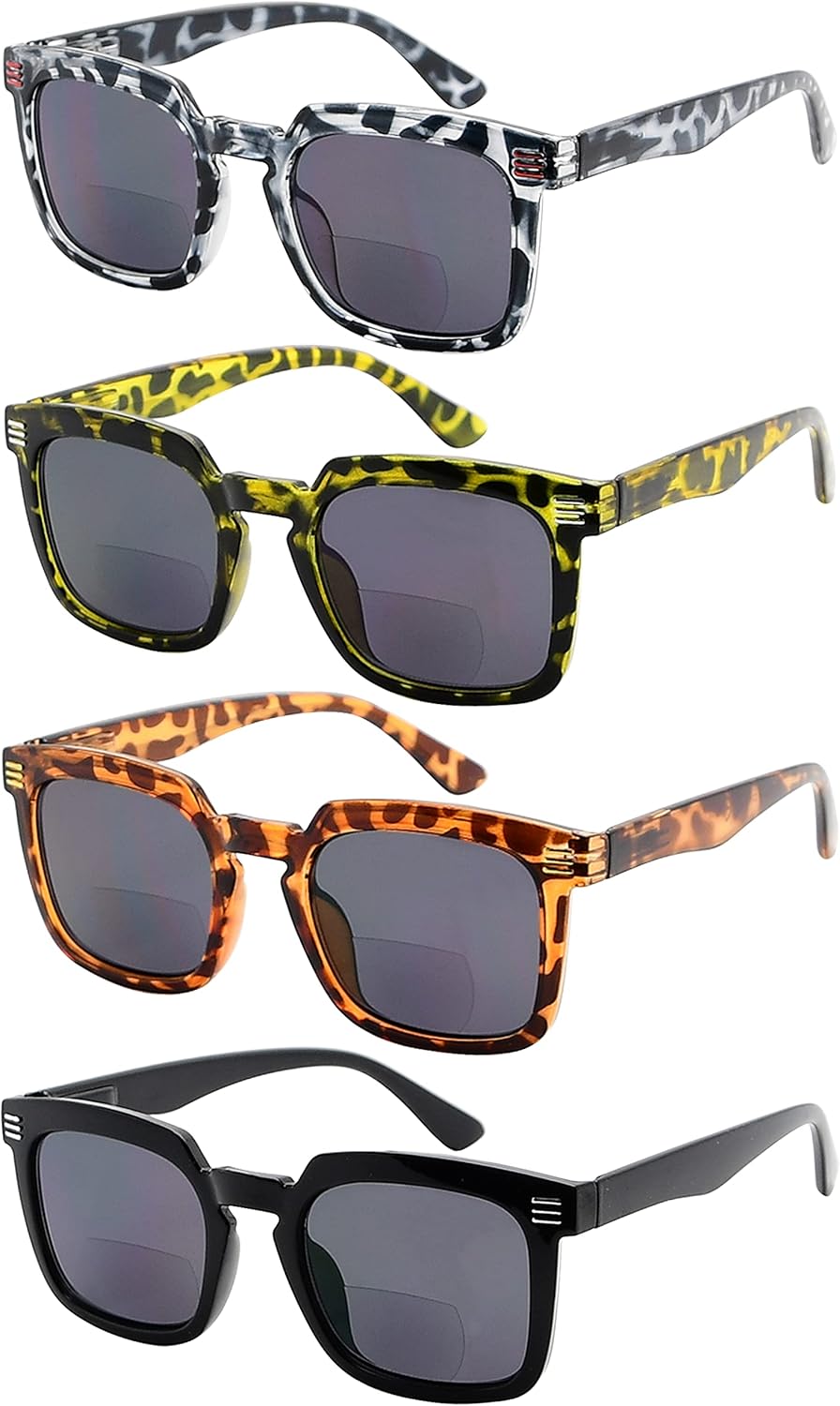 Eyekepper 4-pack Bifocal Reading Glasses for Women - Bifocal Readers