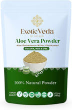 Aloe Vera Powder 100g | Pure & Natural | for Skin, Hair & Wellness | Non-GMO, Vegan, Gluten-Free | DIY Face Packs, Hair Masks & Smoothies