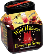 Wild Hibiscus Flowers in Syrup 250g