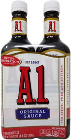 A1 Original Sauce for Steak, Pork & Chicken, 20 oz x 2 Bottles