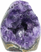 Amethyst Crystal Rock, Real Amethyst Stone, Amathesis Crystal Cluster Geode, Purple Crystals and Healing Stones, Amatista Piedra Natural, Cuarzos Originales De Energia Y Piedras, Columnar(1.1LB)