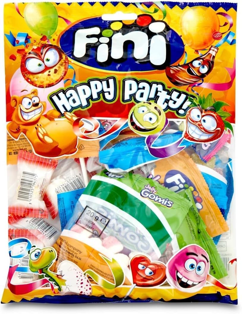 Fini Happy Party I Assorted Variety of all Fini Classic Candy I 200g 7 ounce