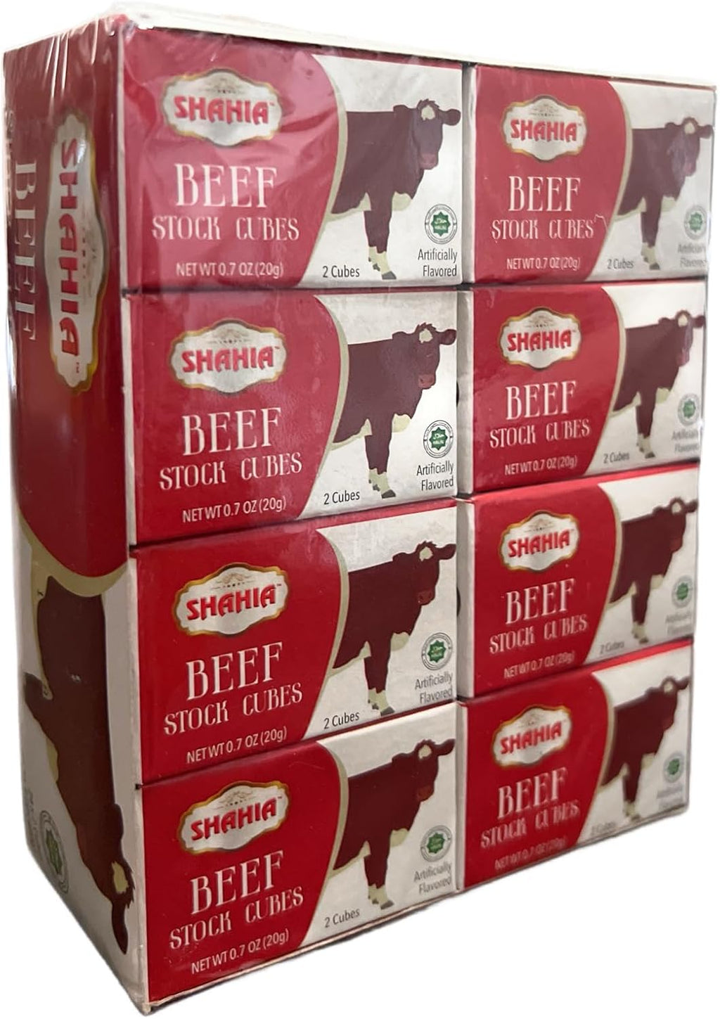 Shahia's-Halal Beef Stock Cubes, 24 count (Pack of 1)