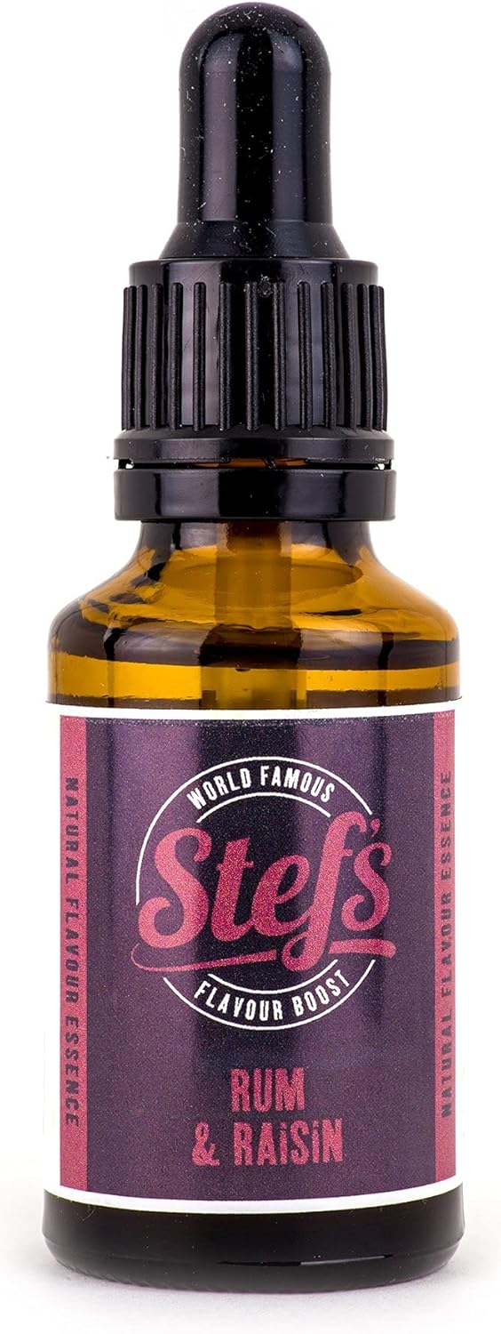 Stef's Rum & Raisin Natural Essence - 100ml