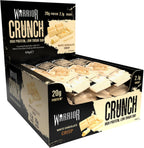 Warrior Crunch High Protein Low Carb White Chocolate Crisp Bar, 64 g, Pack of 12