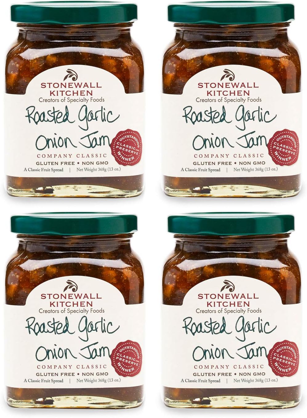 Stonewall Kitchen Roasted Garlic Onion Jam (4-Pack)