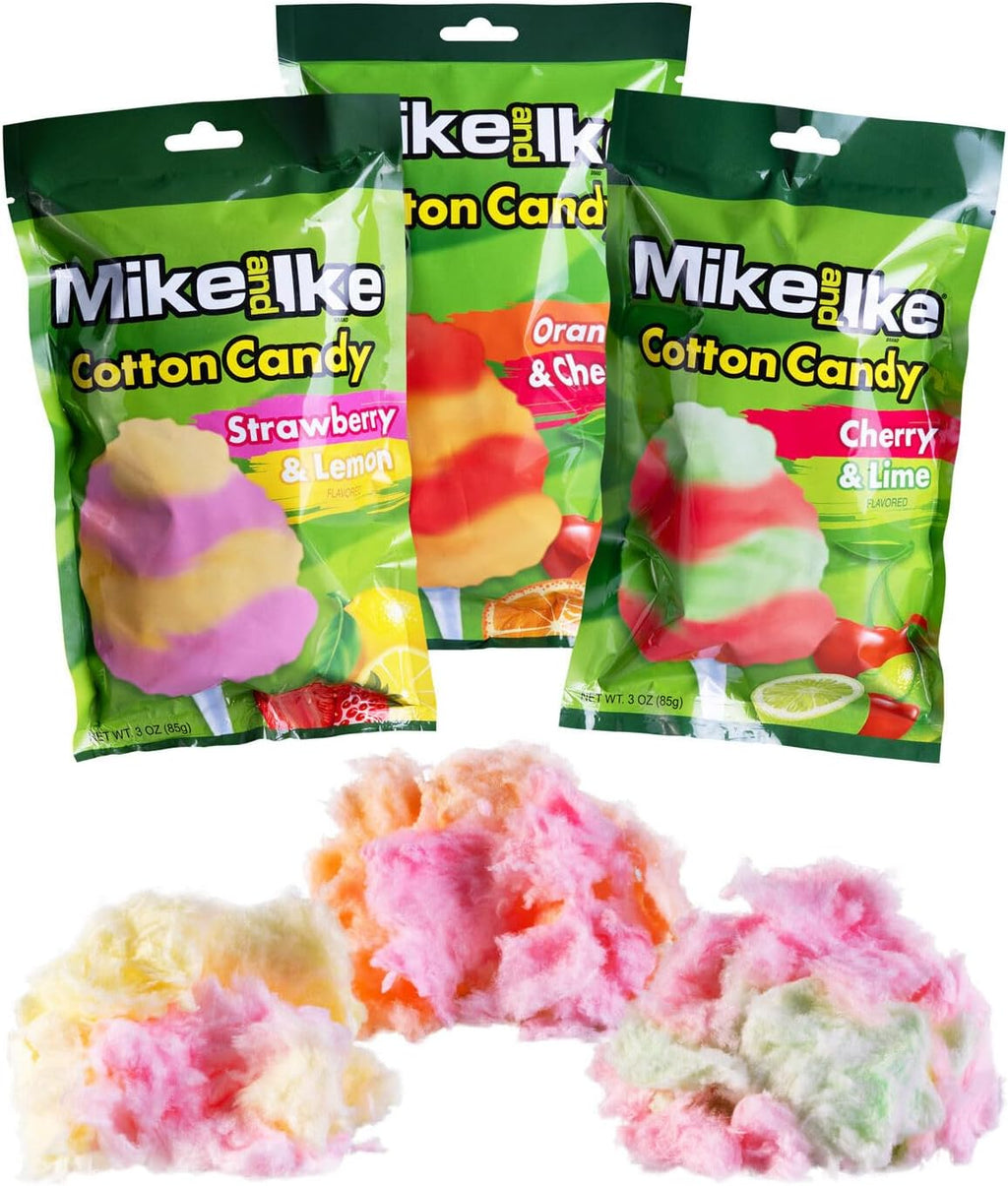 Thrive Brands Mike and Ike Cotton Candy - 3oz (85g) Bag (Flavor Chosen at Random)