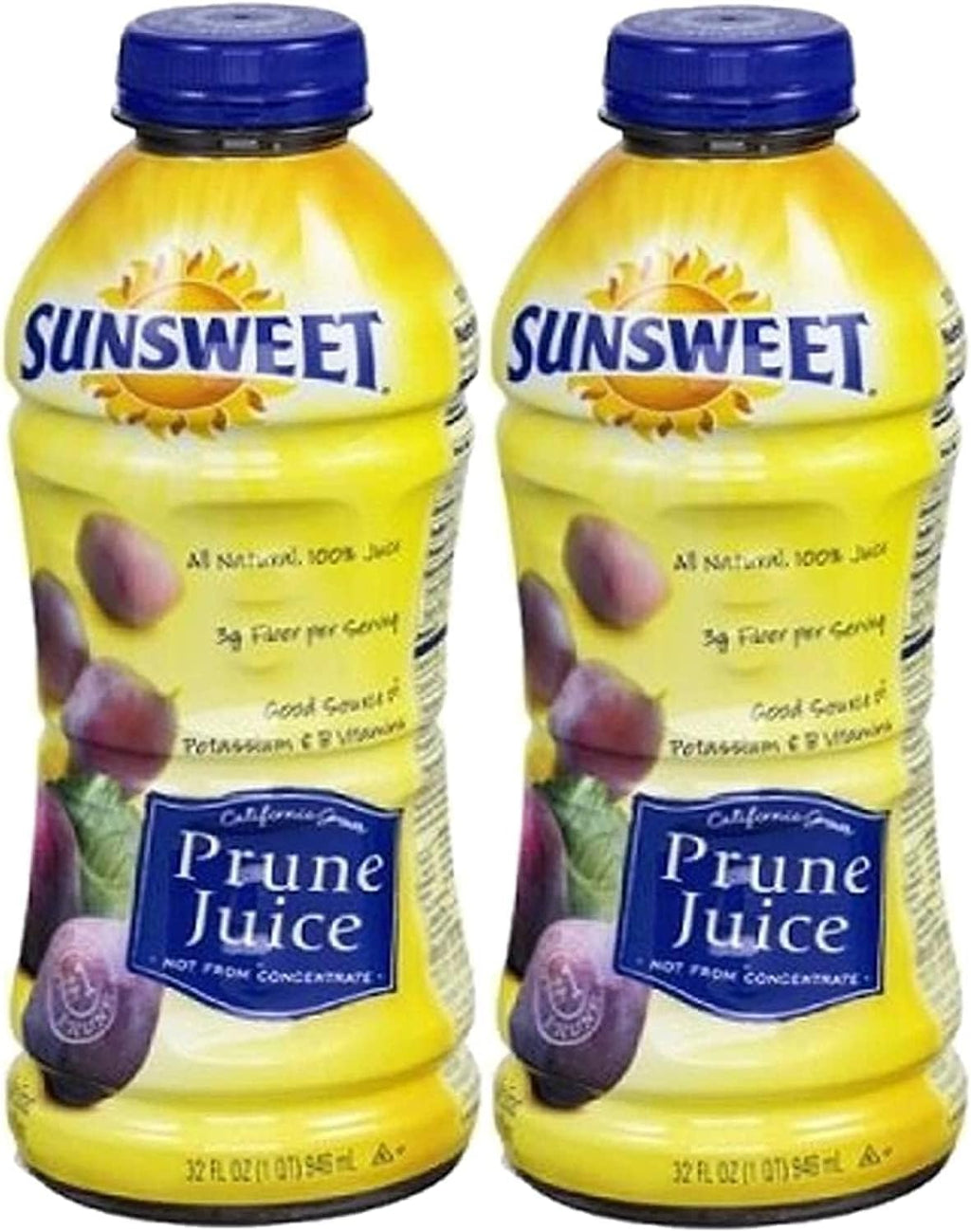 Sunsweet Prune Juice - 32 Ounce (Pack of 2)