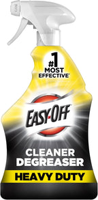 Easy-Off Heavy Duty Degreaser, Removes Grease & Grime, For Kitchen, Garage, Outdoor & More 32oz