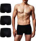 AIRCUTE Men Urinary Incontinence Underwear Washable Absorbency Soft Bladder Leak Proof Boxer Briefs 60 ML 3 Pack