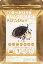 Plant Gift 100% Pure Black Rice Powder 黑米粉 Natural Black Rice Flour, Great Flavor for Drinks,| Adds Flavor and Taste, Non-GMO Powder, No Filler, No additives 100G/3.25oz