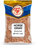 TAJ Horse Gram, Muthira Seeds (Kulith, Kulthi Beans), 2lbs (908g)