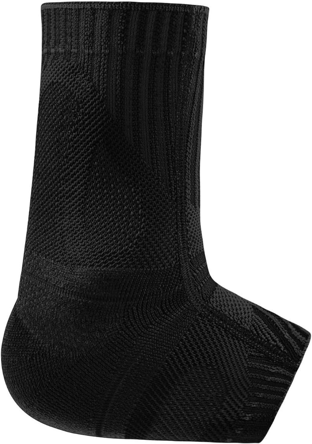 Bauerfeind Sports Achilles Support - Relieves the achilles tendon while running, jumping, and moving - All Black, Large