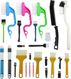 26Pcs Small Cleaning Brush,Crevice Cleaning Brushes Small Spaces,Gap Cleaning Tool Set,Window Groove Cleaning Brush,Crevice Cleaning Tool
