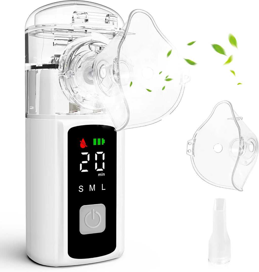 Digital Display Portable Personal Humidifier & Water Atomization for Adults Kids with Adjustable Rate Home Office Travel