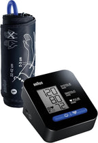 Braun ExactFit 1 Upper Arm Digital Blood Pressure Monitor with Adjustable BP Cuff for Home Use, Simple One Button Operation for at Home Blood Pressure Monitoring, Large Easy to Read Display, BUA5000