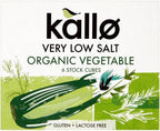 Kallo Organic Very Low Salt Vegetable Stock Cubes (6x10g) - Pack of 6