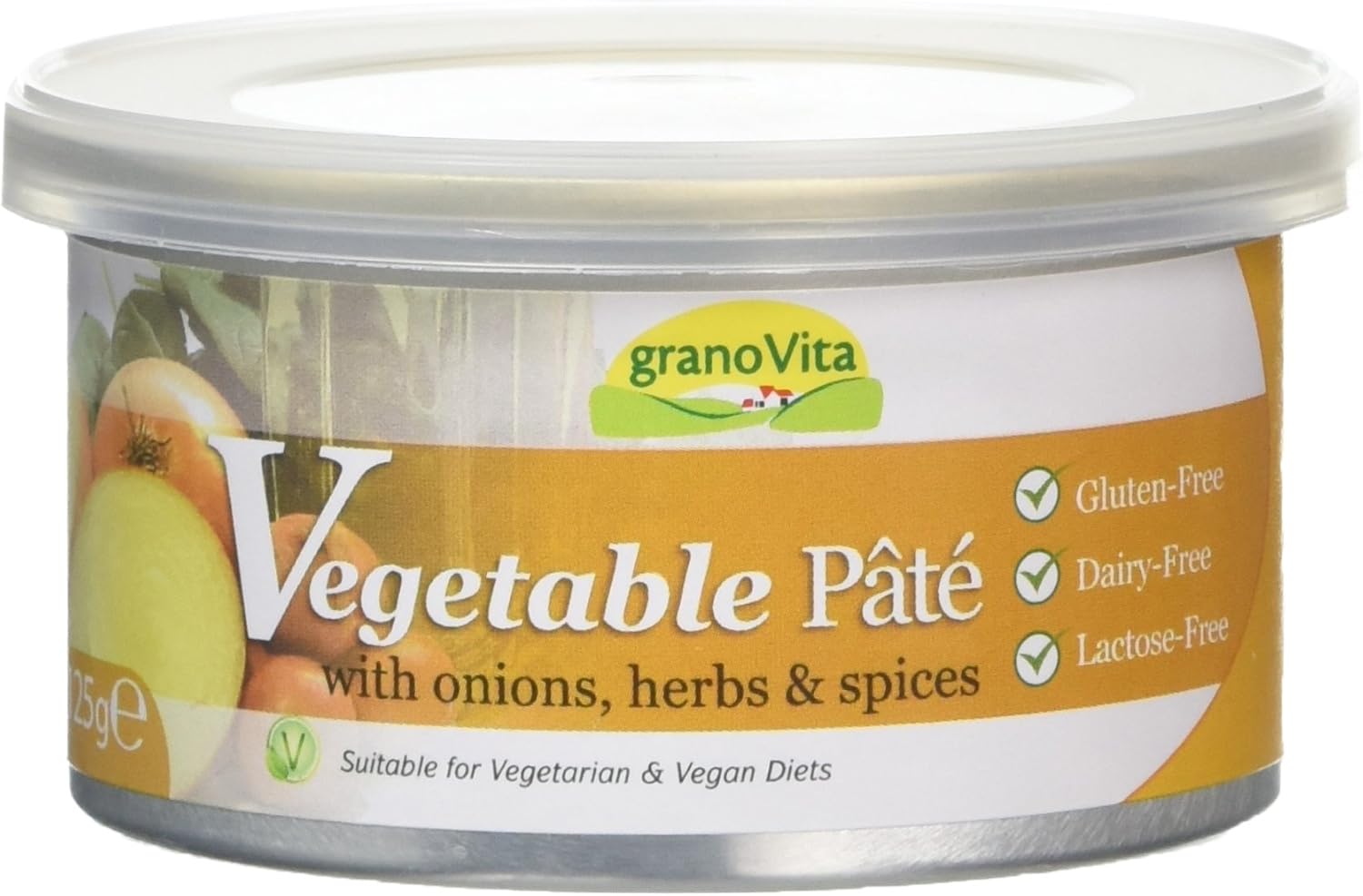 Granovita Vegetable Pate - Tin 125 g (Pack of 12)